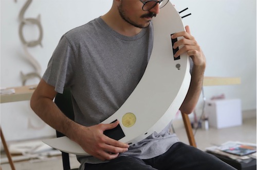 Crescente electroacoustic instrument by Henrik Ferrara.