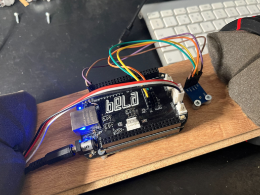 Gaia prototyping bench setup.